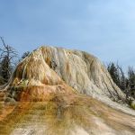 Travertine terraces at Mammoth