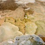 Travertine terraces at Mammoth